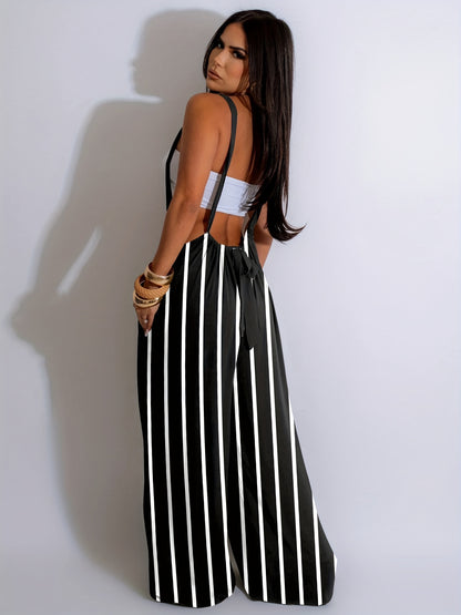 Women's Casual Wide Leg Palazzo Pants - Adjustable Drawstring Waist, Super-Long Length, Loose Fit with Pockets, Machine Washable Lounge & Casual Trousers for All Seasons, Comfortable Clothing | Decorative Drawstring | Soft Texture