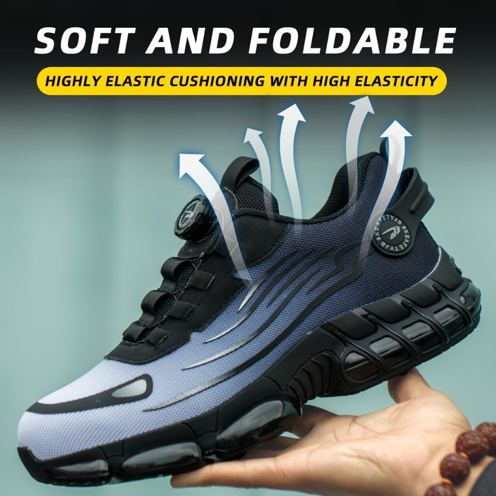 Men's Work & Safety Shoes - Puncture Resistant & Breathable Comfort