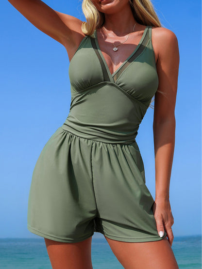 Women's Royal Blue Mesh Top - product view 19
