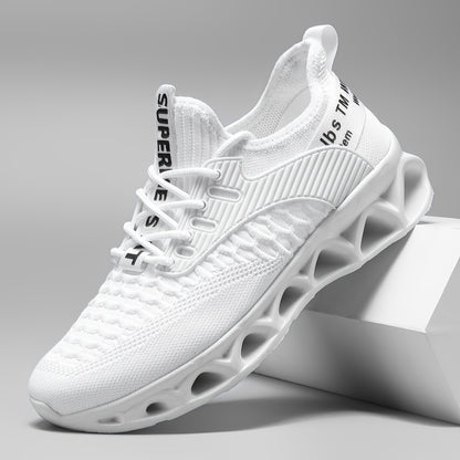 Sneakers, Sports Shoes for Men And Women Summer Mesh Surface Breathable Running Shoes Comfortable Soft Sole Hollow Mesh Shoes Light Trend All-in-one Walking Women's Casual Shoes Large Size Couple Shoes Fitness Jump Rope Playing Women's Shoes