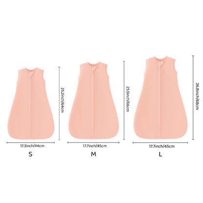 Baby Swaddle Sleep Sack Set - Two-Way Zipper Multipack