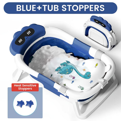Baby Bathtub - Foldable Non-Slip Travel Soft
