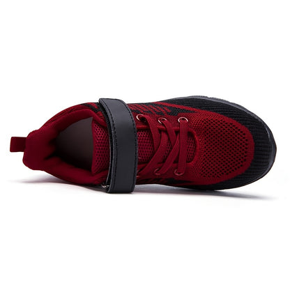 Athletic Footwear for Boys And Girls, Featuring Knitted Mesh Sneakers That Are Stylish, Breathable, And Lightweight, Perfect for Kids' Running