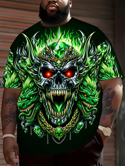 Men's Multicolor Printed Graphic T-Shirt - product view 36