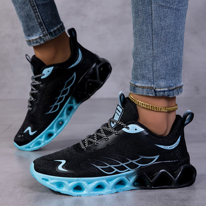 2026 Women's Spring Sports Shoes Fashion Walking Shoes, Blade Hollow-Out Sole Sneakers, Women's Non-Slip Breathable Gym Workout Shoes, Lightweight Thick-Soled Casual Shoes, Breathable Women's Running Shoes, Foam Runners Basketball Shoes, Multi-Color