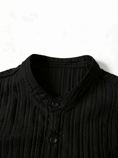 Men's Striped Casual Shirt - Regular Fit