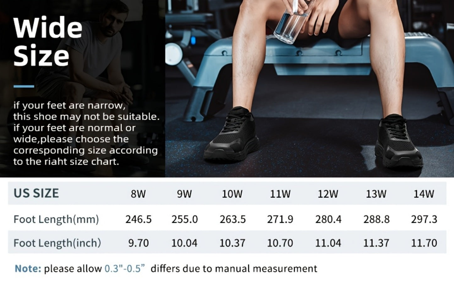 Men's Sneakers - Non-Slip Sole & Breathable Comfort