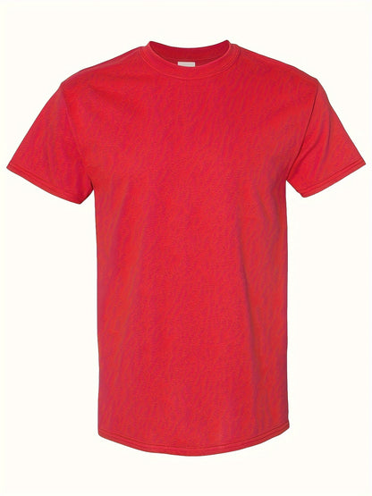 5pcs Men'S Fashion Sports T-Shirt, Summer Casual Stretch Crew Neck T-Shirt