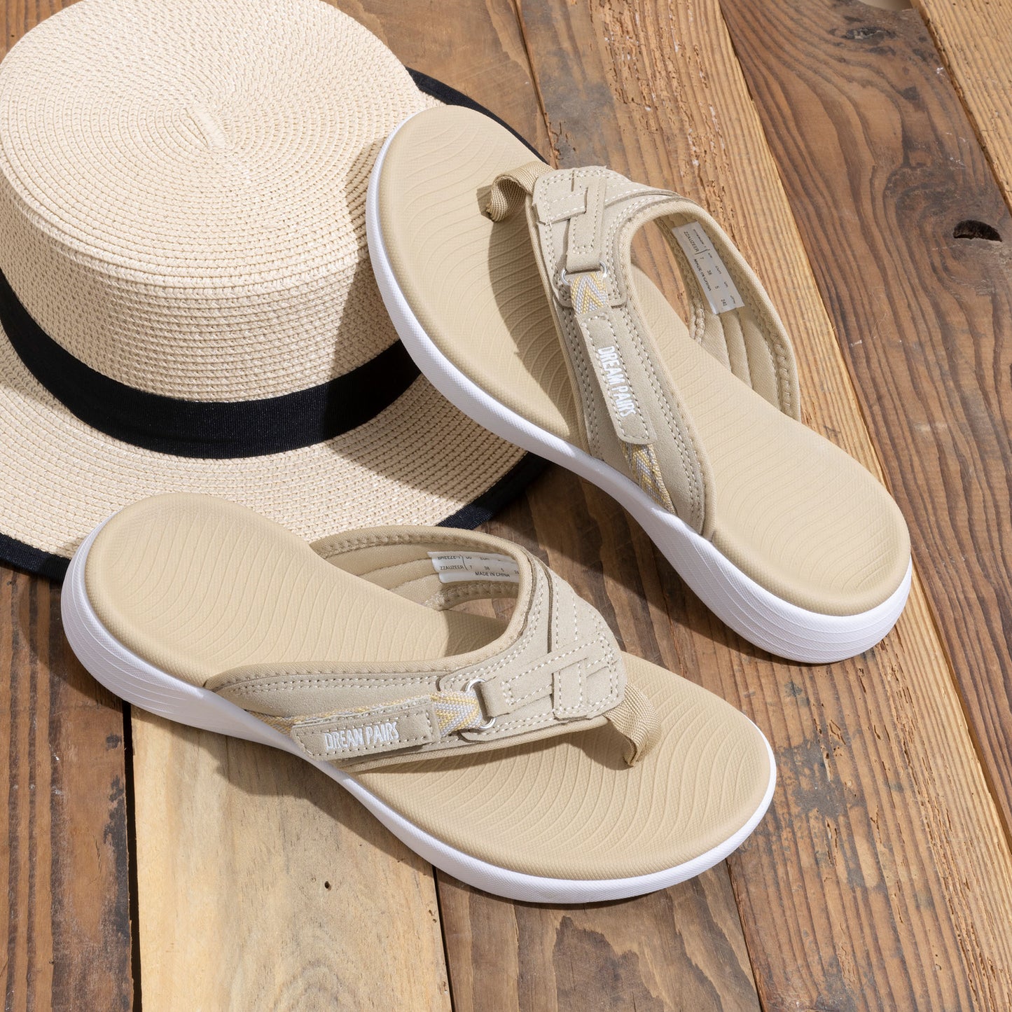 Women's Flip Flops Comfortable Thong Sandals Classic casual Lightweight thong sandals summer sandals Comfortable Summer Beach Walking Thong Cushion Sandals Slip On Indoor Outdoor