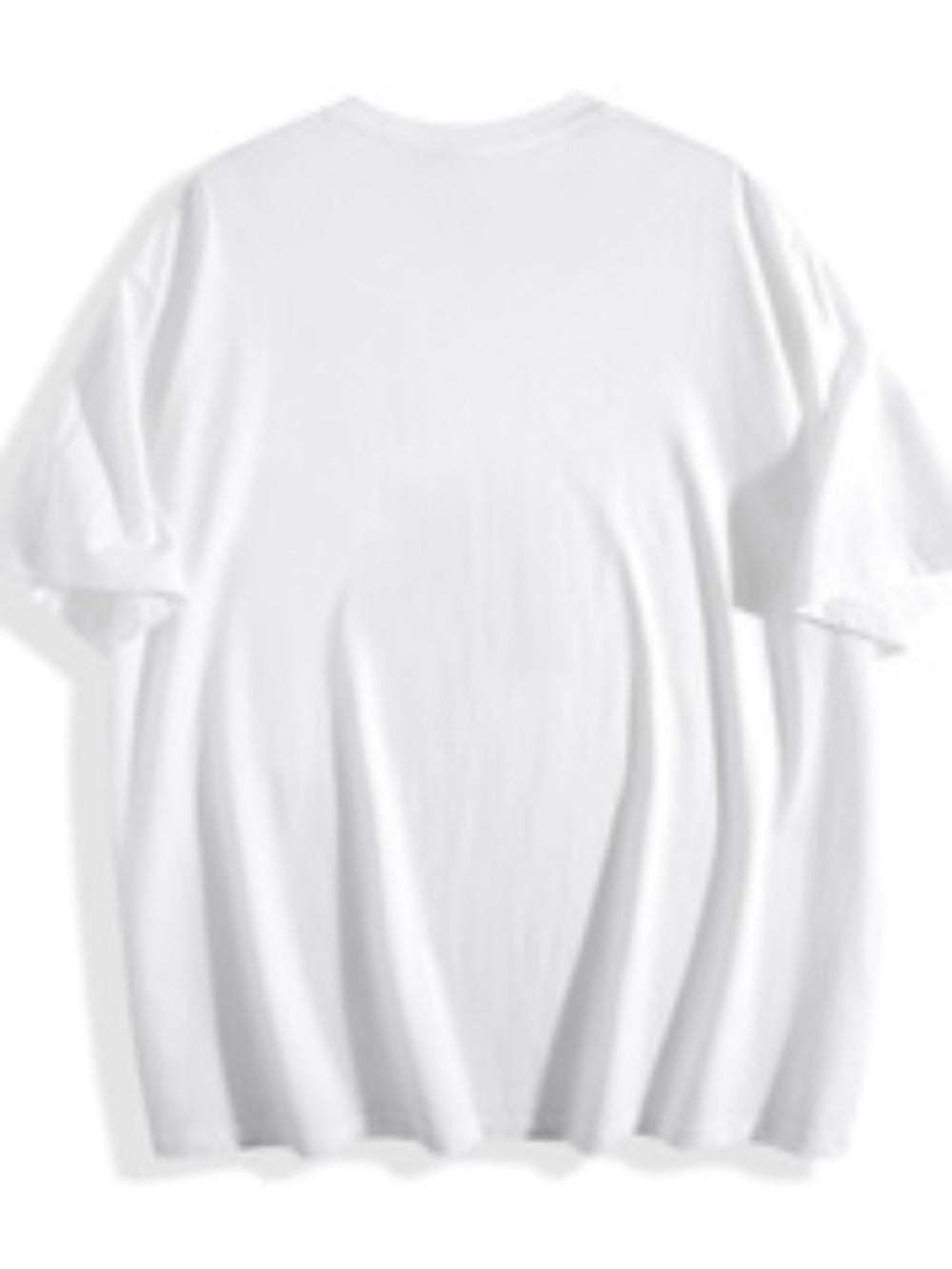 Men's Oversized T-Shirt - Round Neck Short Sleeve Weekend Style