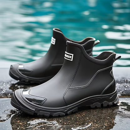 Women's Deck Boots High Quality Fishing Rain Boots, Non Slip Neoprene Boots High Traction Salt Water Ankle Boots for Outdoor Fishing, Boating, Sailing