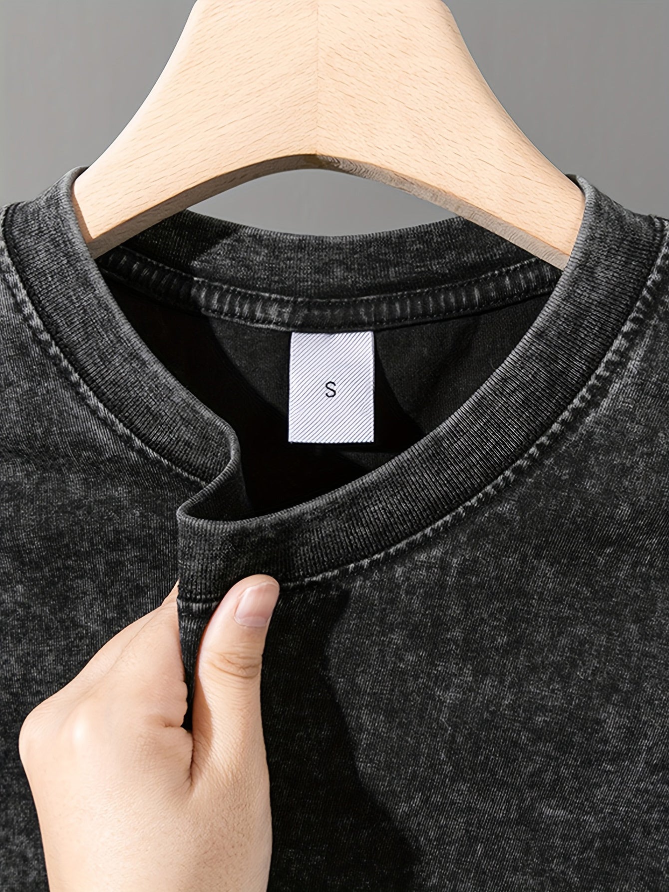 Men's Apricot Oversized Short-Sleeve T-Shirt - product view 29