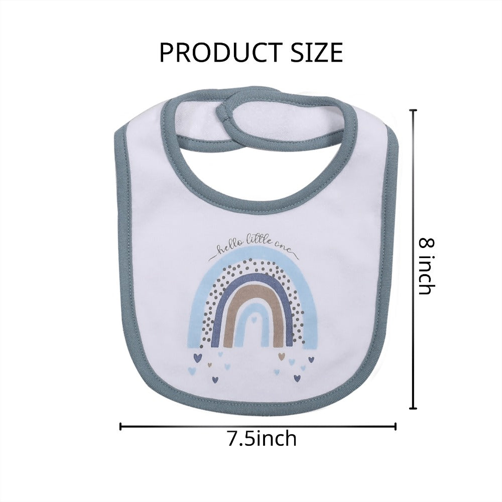 Baby Bib Set - Soft Absorbent Multipack Style 9973