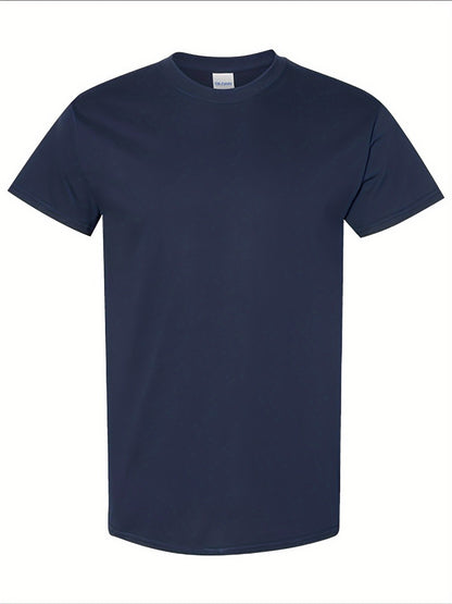 Men's Essential T-Shirt - Crew Neck Short Sleeve Modern Style