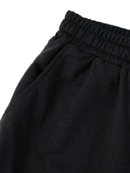 3pcs Men's Casual Sports Jogging Pants - Durable, Multifunctional, Warm Polyester Sports Pants - Soft Polyester Knitted Fabric, Slightly Elastic, Drawstring Waist Circumference, Regular Fit, Perfect Warm Sports Pants for Autumn And Winter Seasons
