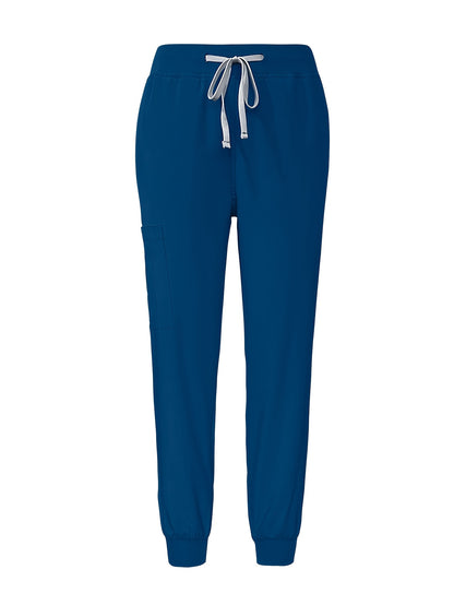[2pcs Scrub Suit Set] Ships From The United States] 2pcs Set Scrub Suit Set for Women Modern V-neck Top T-shirt & Tapered Leg Jogger Pants with Drawstring Nursing Uniforms Set Suitable for Pet Hospitals, Dental Clinics, Nursing Work, Etc