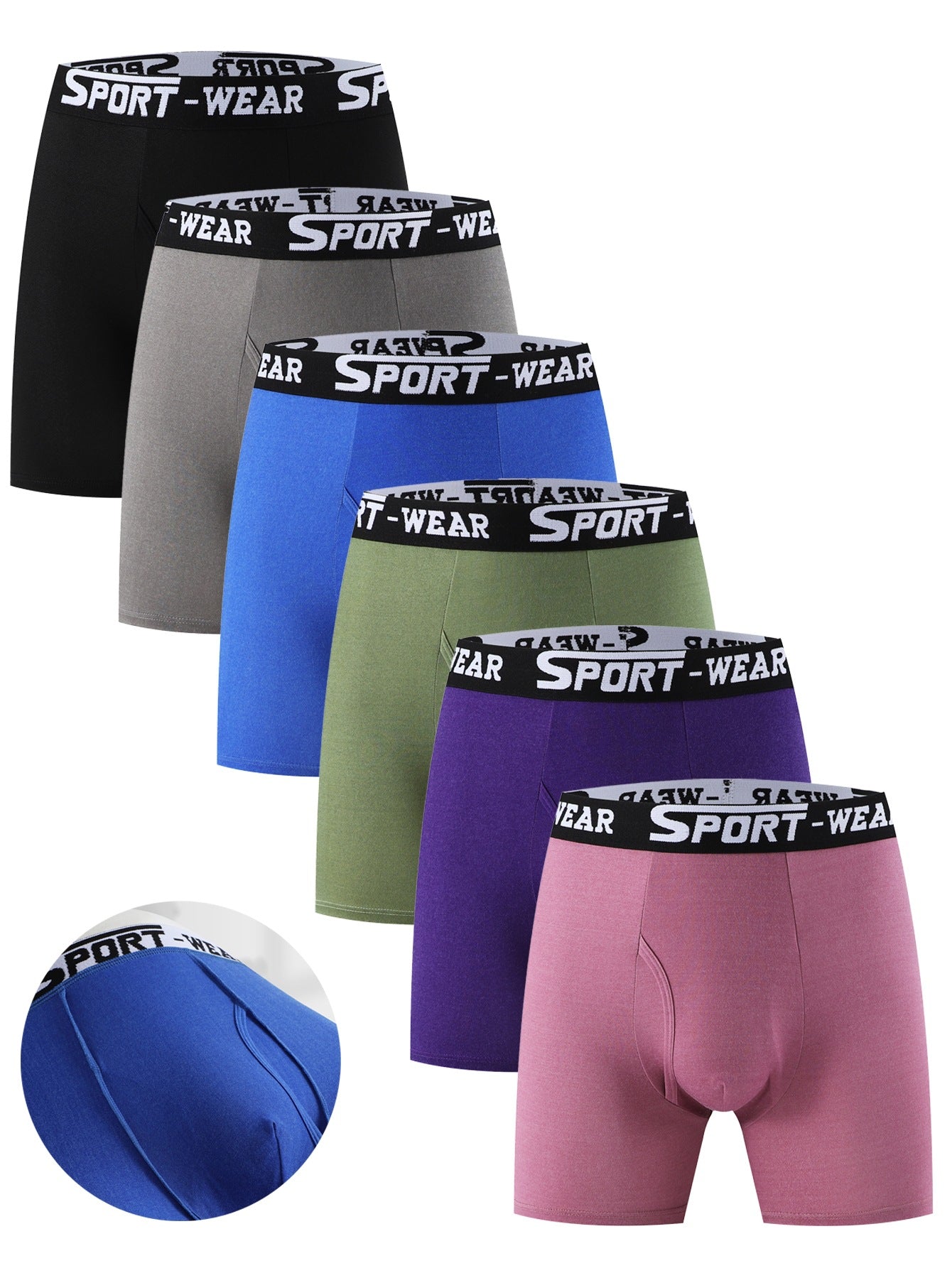 Men's Mixed-color Shorts - product view 10