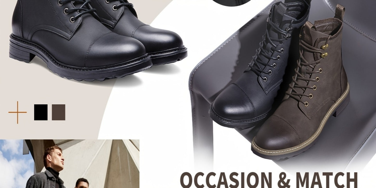 Men's Boots - Non-Slip Sole for Outdoor & Travel 79685 579685