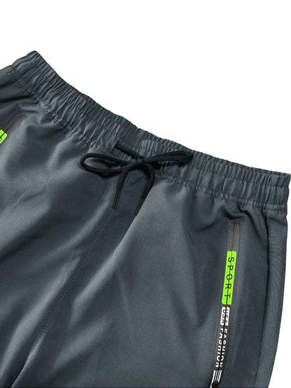 Women's Outdoor Sports Pants with Zippered Pockets, Elastic Waistband with Drawstring, Suitable for Climbing And Running