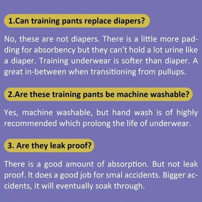 Girls' Potty Training Pants - 10-Pack Absorbent