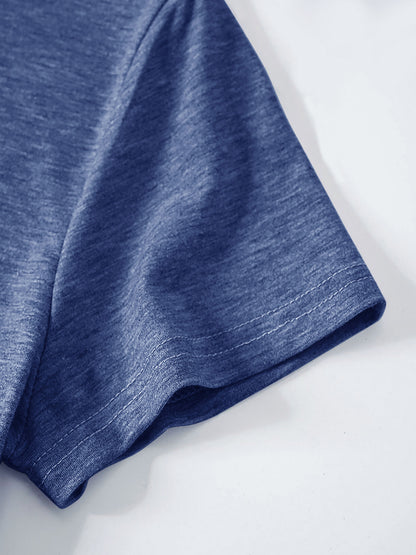Women'S Casual Sporty Graphic Tee - Soft, Breathable Fabric for All-Seasons, Loose Fit with a Fun Quotation Print, Perfect for Streetwear and Everyday Wear