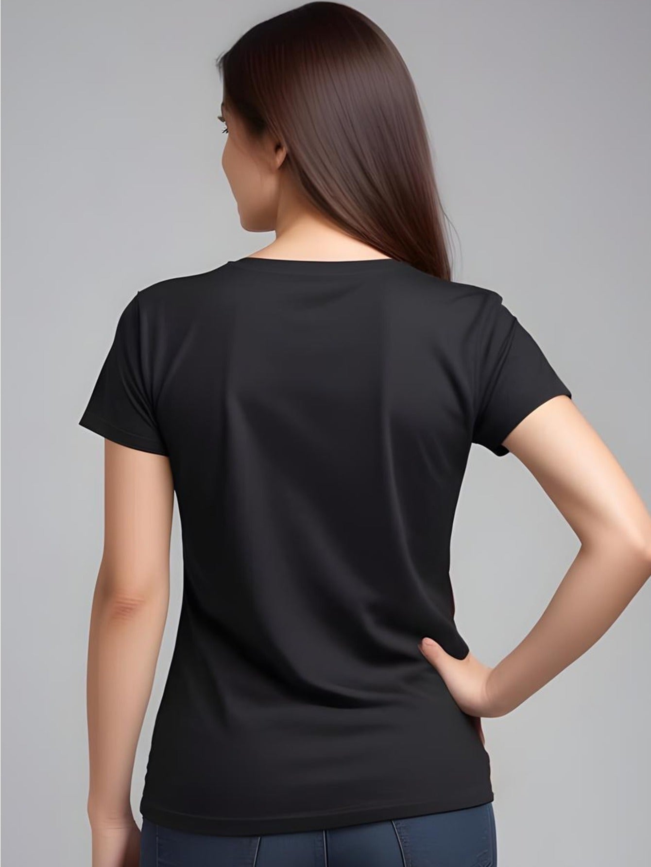 A Cheerful Christmas-Themed Top Made of 100%, Featuring a Casual Round Neck And Short Sleeves. It Has a Heat Transfer Design And Is Perfect for Couples Looking for Matching Pajamas for a Christmas Celebration. This Is a Fit T-Shirt