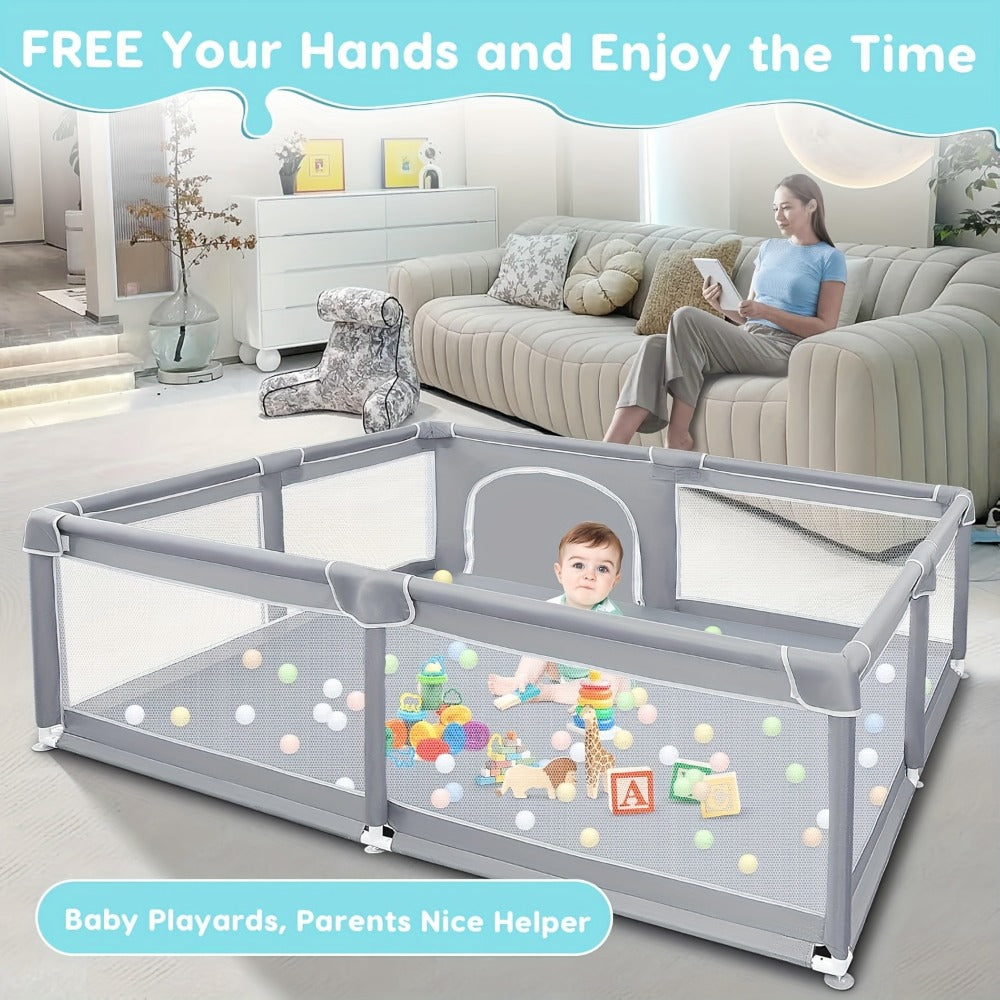 Baby Playpen - Breathable Soft Inch X50