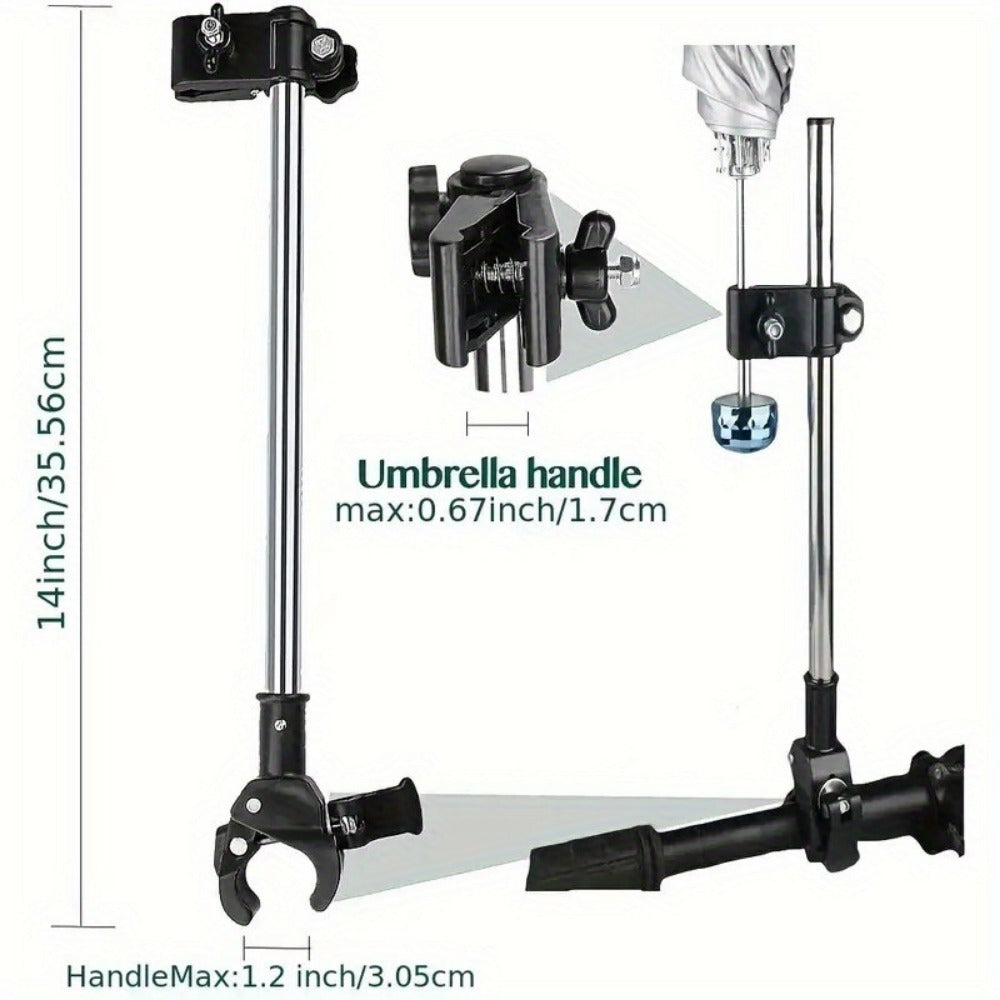 Baby Stroller - Adjustable Umbrella Frame Bracket