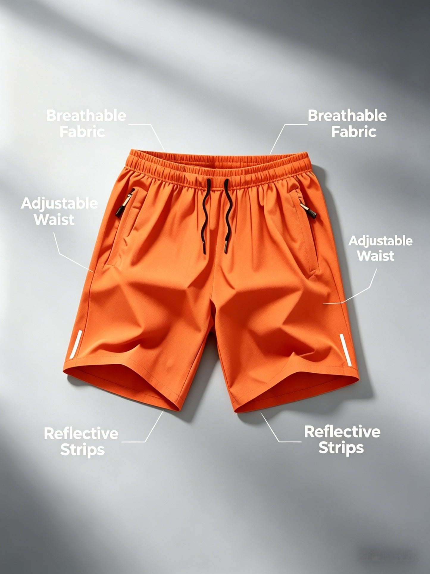 6pcs Set - Men'S Shorts, Casual Loose Shorts, Workwear Shorts Men'S Five Quarter Pants Ins Trendy Straight Leg Casual Five Quarter Shorts Basketball Pants Practical Casual Shorts with Elastic Waistband, Lightweight And Breathable for Casual Attire