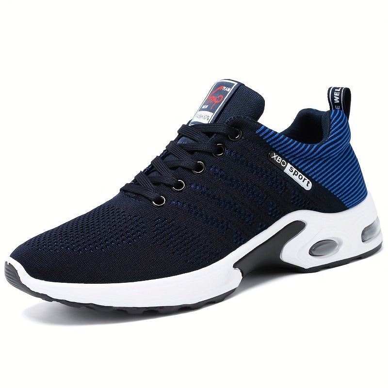 Men's Sports Shoes, Breathable And Versatile Air Cushioned Running Shoes, Suitable for Outdoor Travel And Mountaineering Activities
