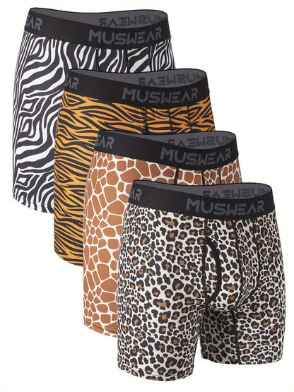 Men's Boxer Briefs - Moisture Wicking Soft