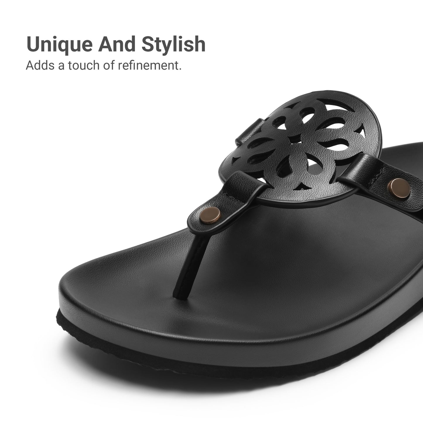 Platform Flip Flops for Women Support Soft Cushion Comfortable Dressy Thong Sandals Slippers for Summer Vacation Walking