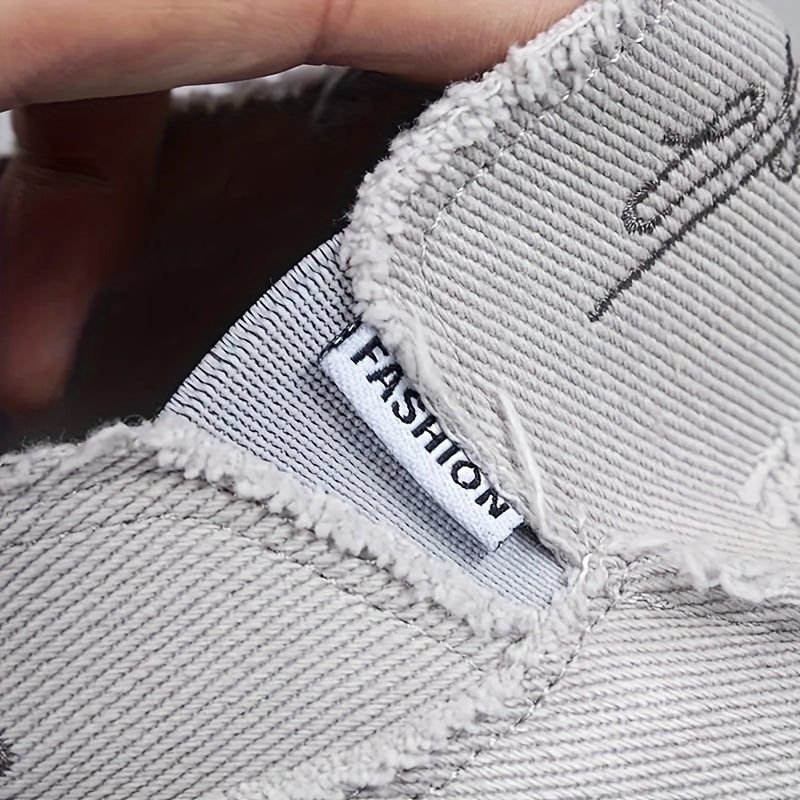 Women'S Casual Shoes, Lightweight And Comfortable Sneakers | Embroidered Details & Thick-soled Design | Ideal For Daily Commutes, Casual Walks, Campus Looks And Travels.Shoes For Women-Womens Shoes-Shoes For Women -Sneakers For Women