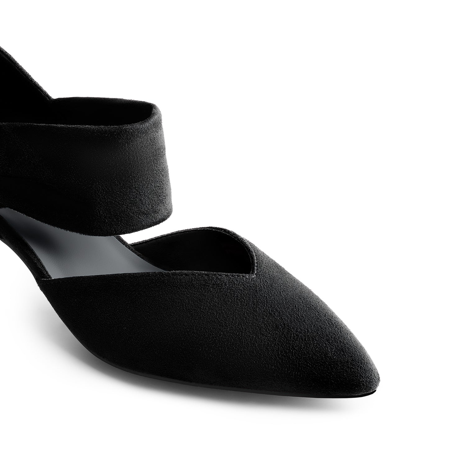 Women's Kitten Heels Low Pumps Shoes Pointed Closed Toe Slip On Dress Work Bridal Party Wedding Kitten Heel Pumps D'orsay Design Sweet And Elegant Comfortable Pumps Casual Dressy Shoes