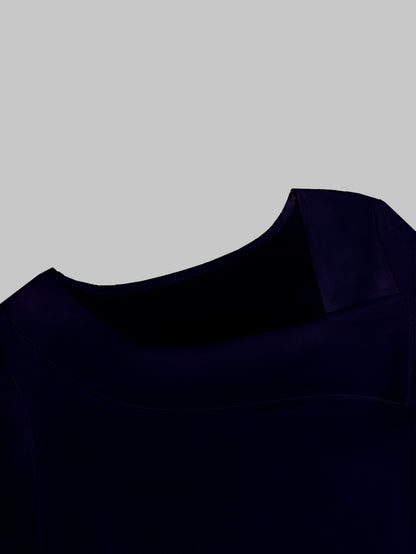 Women'S Fashion Casual Asymmetrical Long Sleeve Top