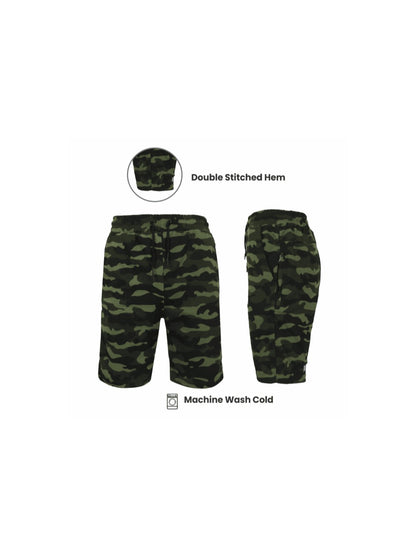 Men's Casual Shorts - Drawstring Waist With Pockets