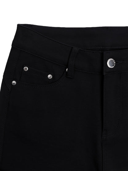 Y2K Trendy High-Stretch Slim Fit Women'S Pants, All-Season Streetwear Casual Trousers