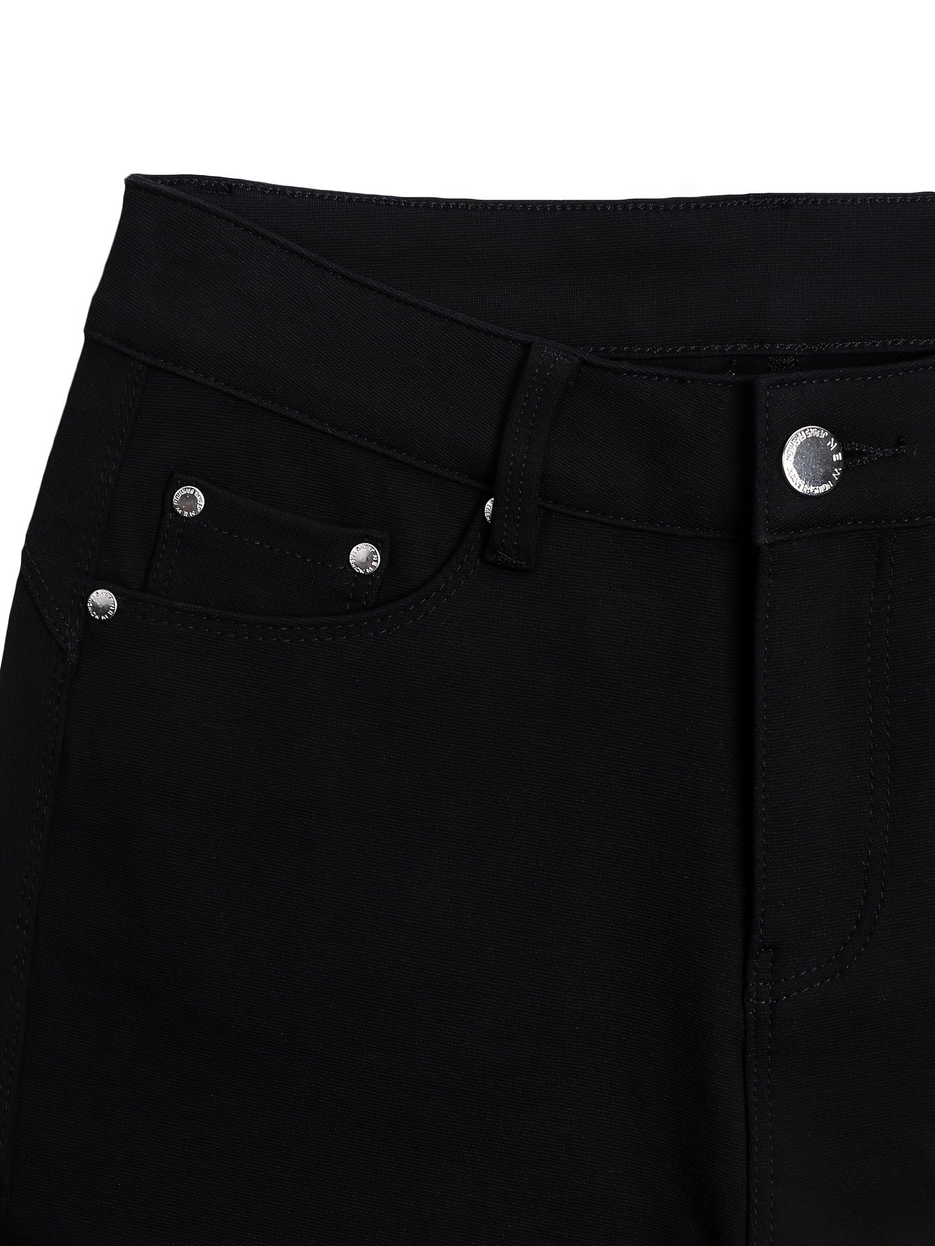 Black High-Waist Jeans - product view 9