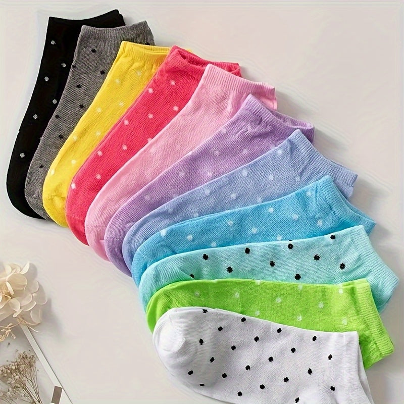20 Pairs Random Candy Colored Socks Casual Breathable Low Cut Socks Soft And - product view 12