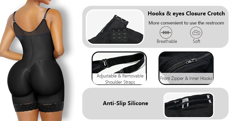 Women's Sports Yoga Shaper: Tummy-Tucking, Butt-Lifting, And Body-Sculpting Pants with Zipper, Detachable Straps, And Zipper Crotch; Gym And Casual Workout Tummy-Tucking Shaper; Top Summer Choice for Tummy Control; Waist And Abdominal Shaping Band