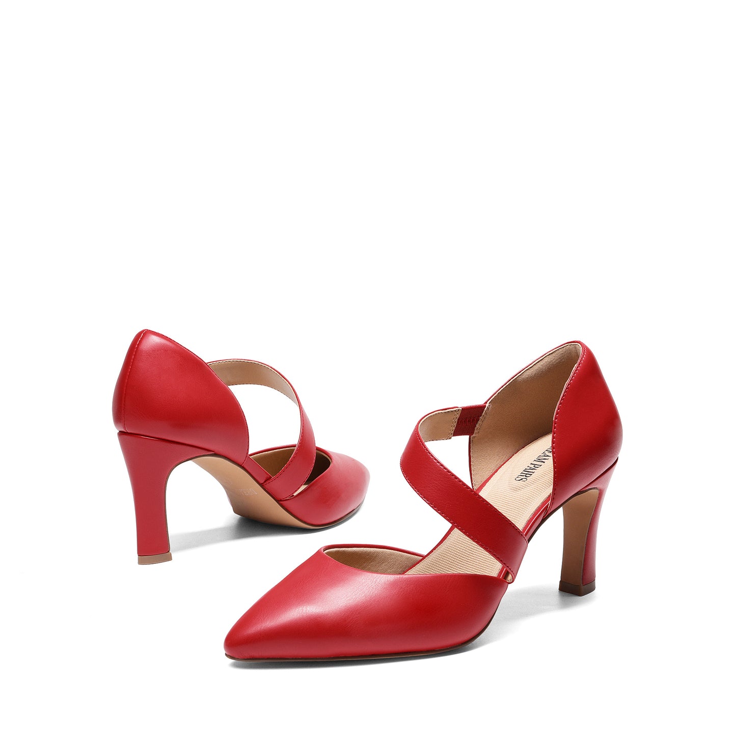 Women's High Heels Pumps Dress Closed Pointed Toe Comfortable D'Orsay Pumps Shoes for Work Office Wedding Dancing Closed Pointed Toe Stiletto D'Orsay Shoes for Wedding Party