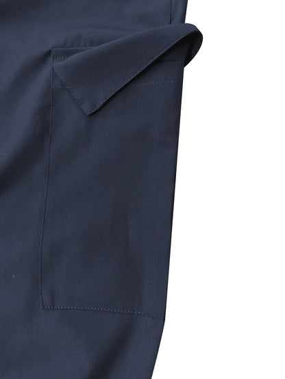 1pc Men'S Lightweight Casual Cargo Pants With Drawstring Waist, Zippered Pockets & Print Logo - Breathable For Outdoor Running, Training, Hiking & Everyday Use - Spring/Summer Collection, Workout Pants, Running Apparel, Functional Pockets
