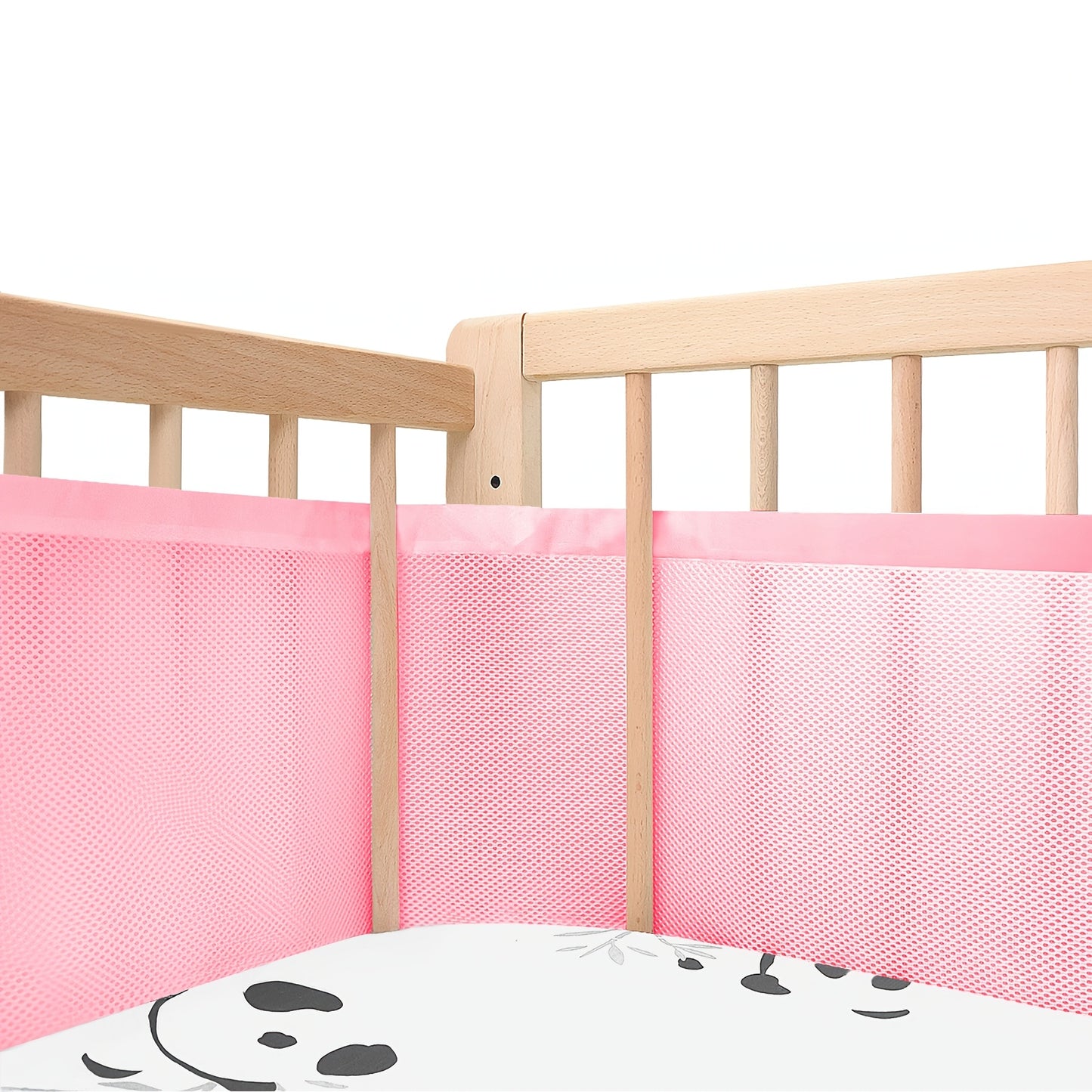 Breathable Crib Liner - 3 mm Mesh Arm Protection