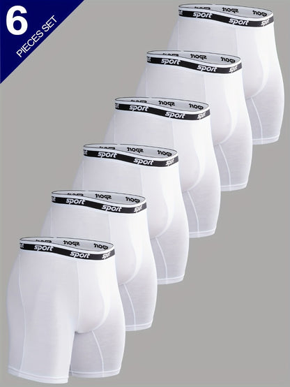Men's Boxer Shorts - Breathable 6 Pack Modern