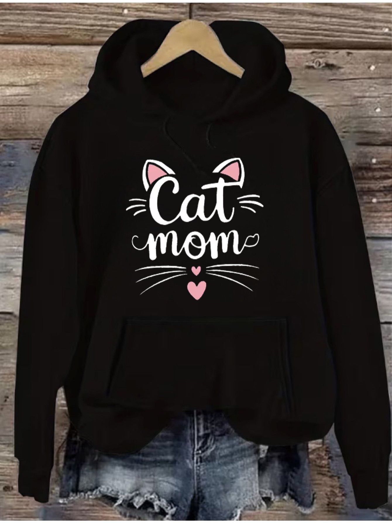 women's hoodie - Holiday Party Outfit - Soft Everyday Fall Tops - Machine Washable Casual Pullover sweatshirt
