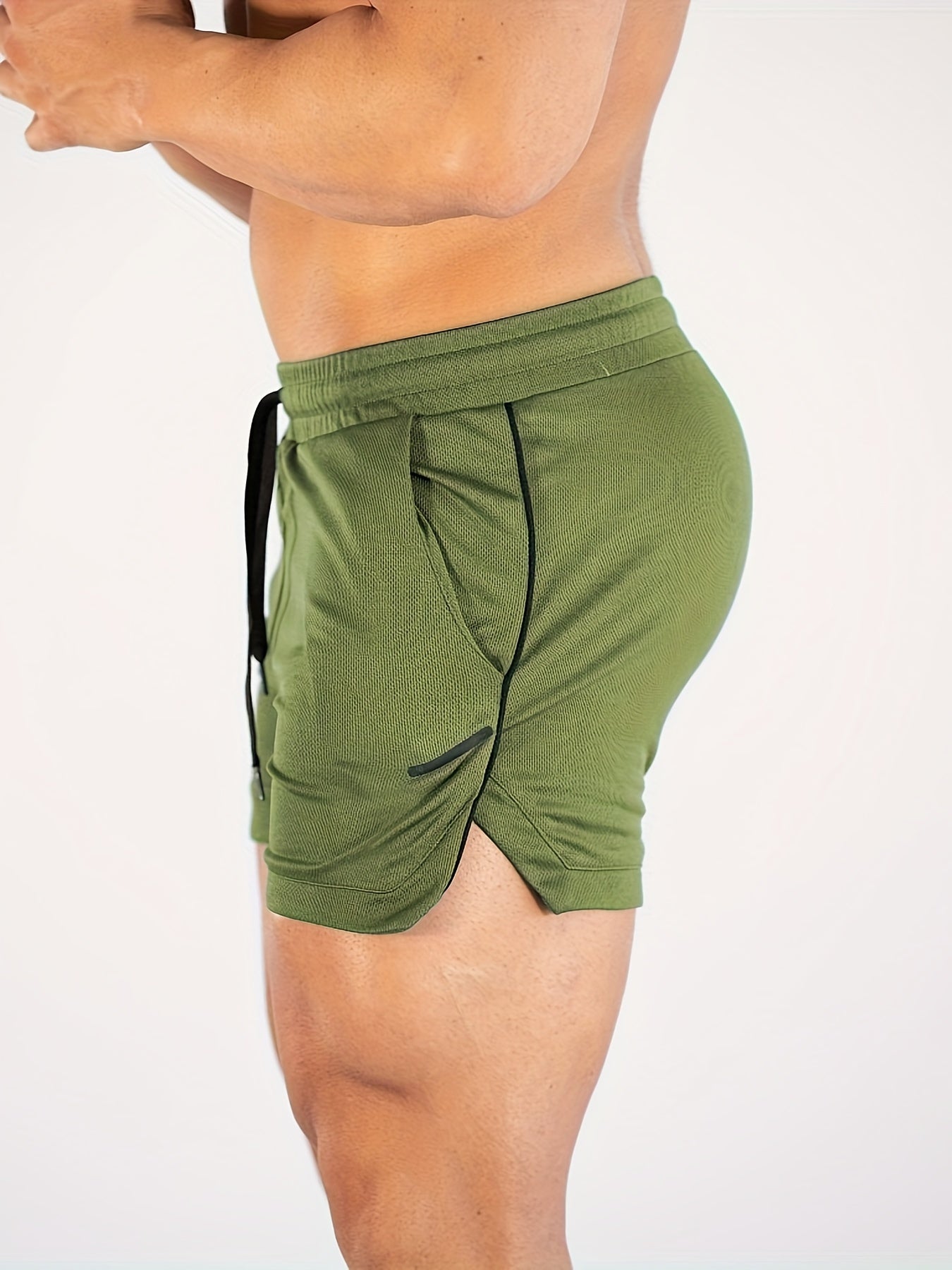 Men's Gym Workout Shorts Running Lightweight Athletic Short Pants Bodybuilding Training