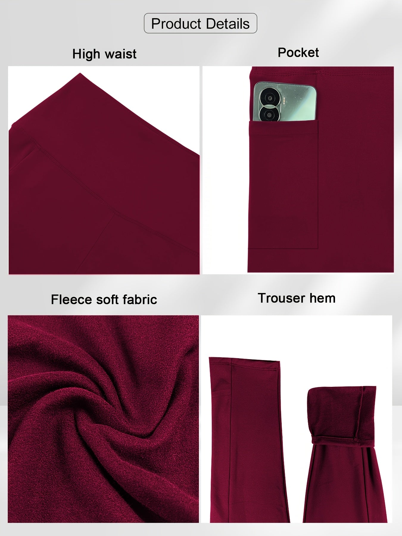 Women's Black Leggings - product view 10