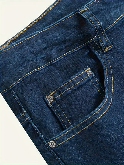 Cost-effective Three-pack Men's Jeans - Street Style Trendy Slim Men's Jeans - Wearable In All Seasons