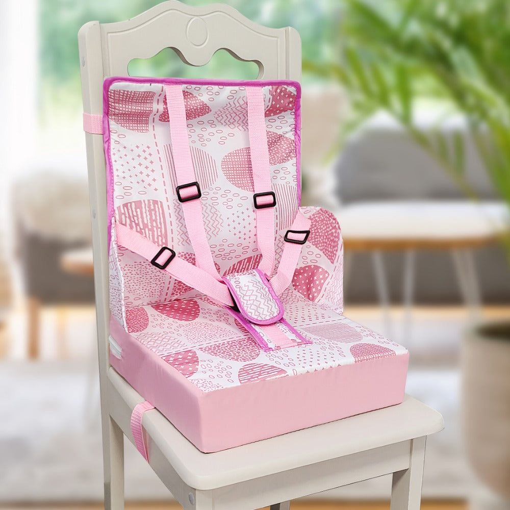 Portable Dining Booster Seat Cushion - Foldable Waterproof Washable Design