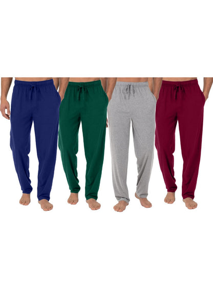 Men's Lounge Pants - Drawstring Waist With Pockets